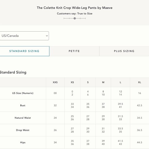 MAEVE The Colette Standard Cropped Wide-Leg Brown Pants With Faux-Leather Pocket - Picture 5 of 6